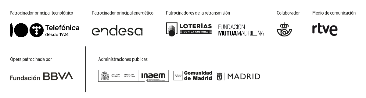 Logos Patrocinadores Semana de la Ópera